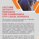 Lecture Activity Program for Zamboanga City Local Schools