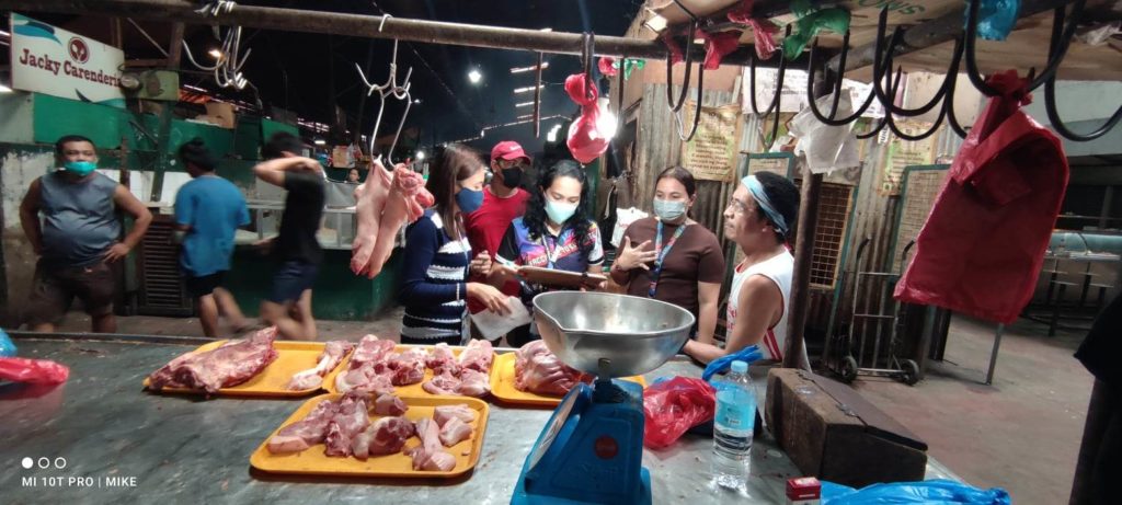 Post Meat Monitoring in Main Public Market